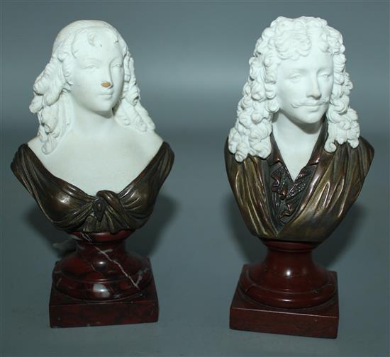 Pair Classical busts